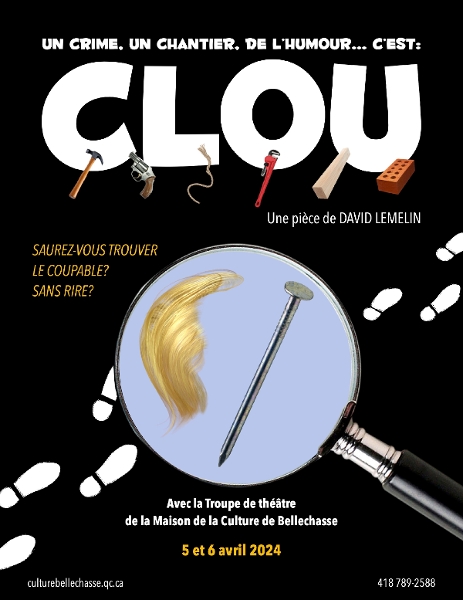 Clou, une pièce de David Lemelin Troupe théâtre de la MCB - Maison de ...